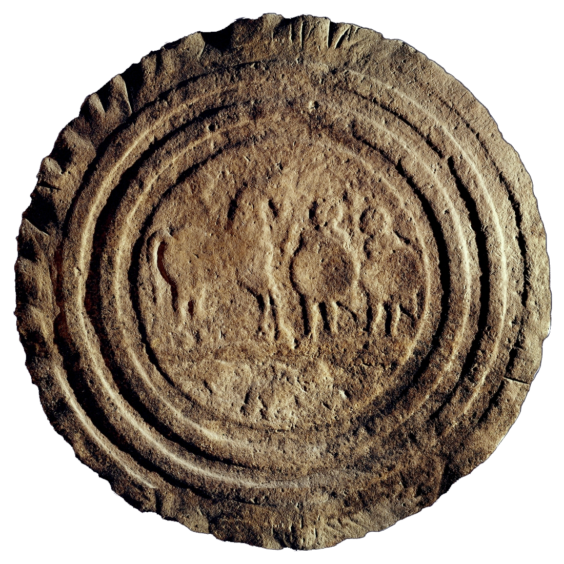 La estela discoidal gigante de Zurita (Piélagos) es una de las varias tallas monumentales características de la producción material de los antiguos Cántabros, y que son interpretadas como monumentos funerarios. Un buen número de ellas están expuestas en el MUPAC.