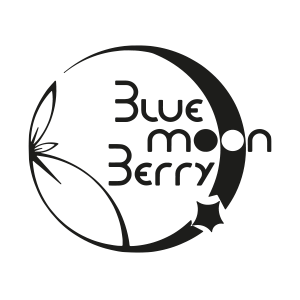LOGO BLUE MOON BERRY NEGRO